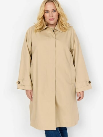 Wasabi Concept Tussenmantel 'Chaneel' in Beige: voorkant