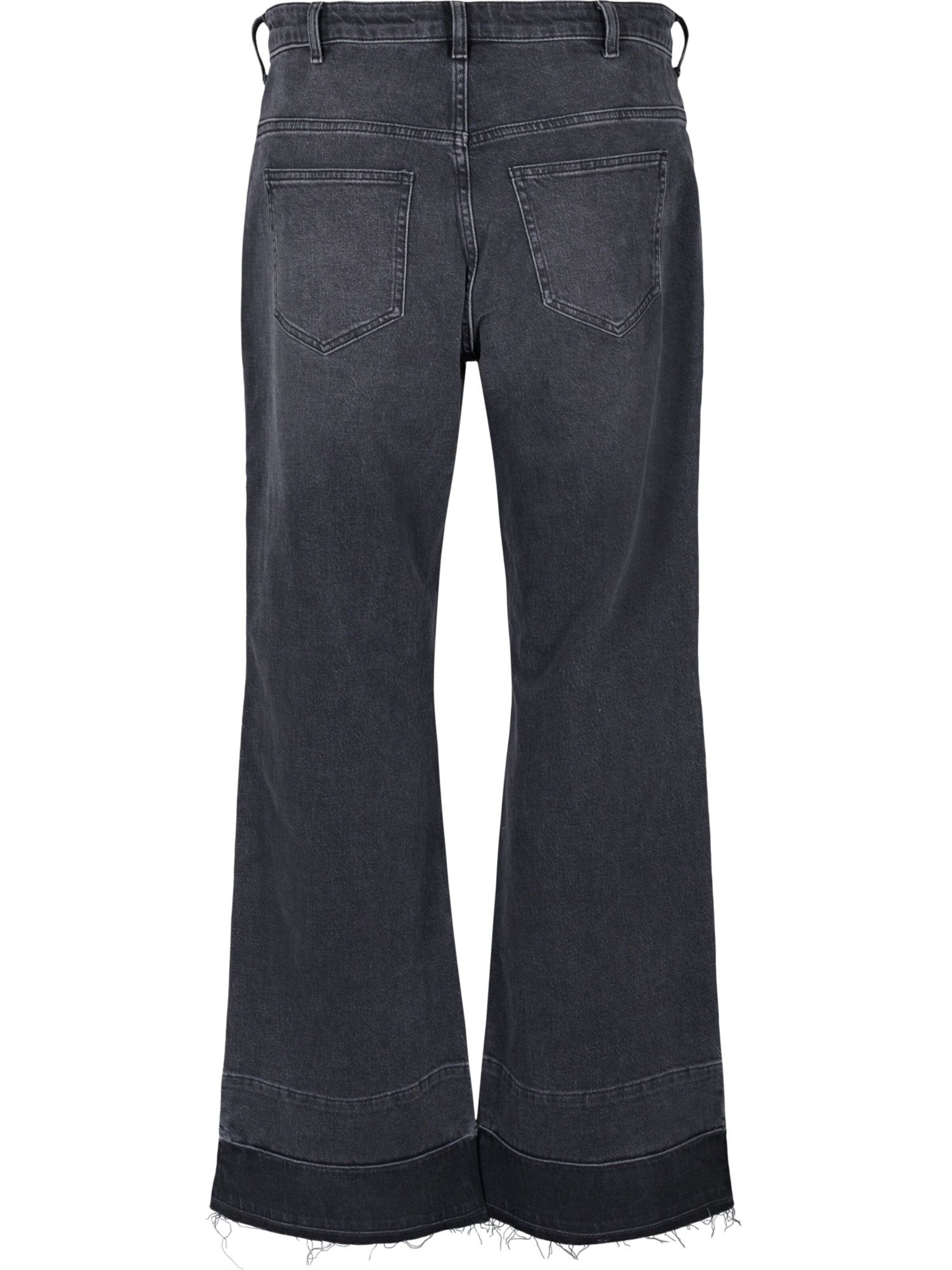 Zizzi Zvonový Džíny – šedá