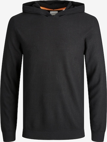 JACK & JONES Sweter 'BILLY' w kolorze czarny: przód