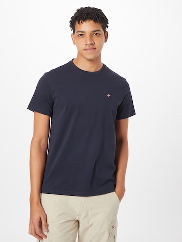 T-Shirt 'SALIS' NAPAPIJRI en bleu : devant