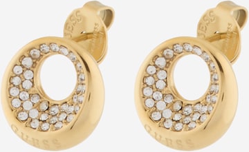 Boucles d'oreilles GUESS en or : devant