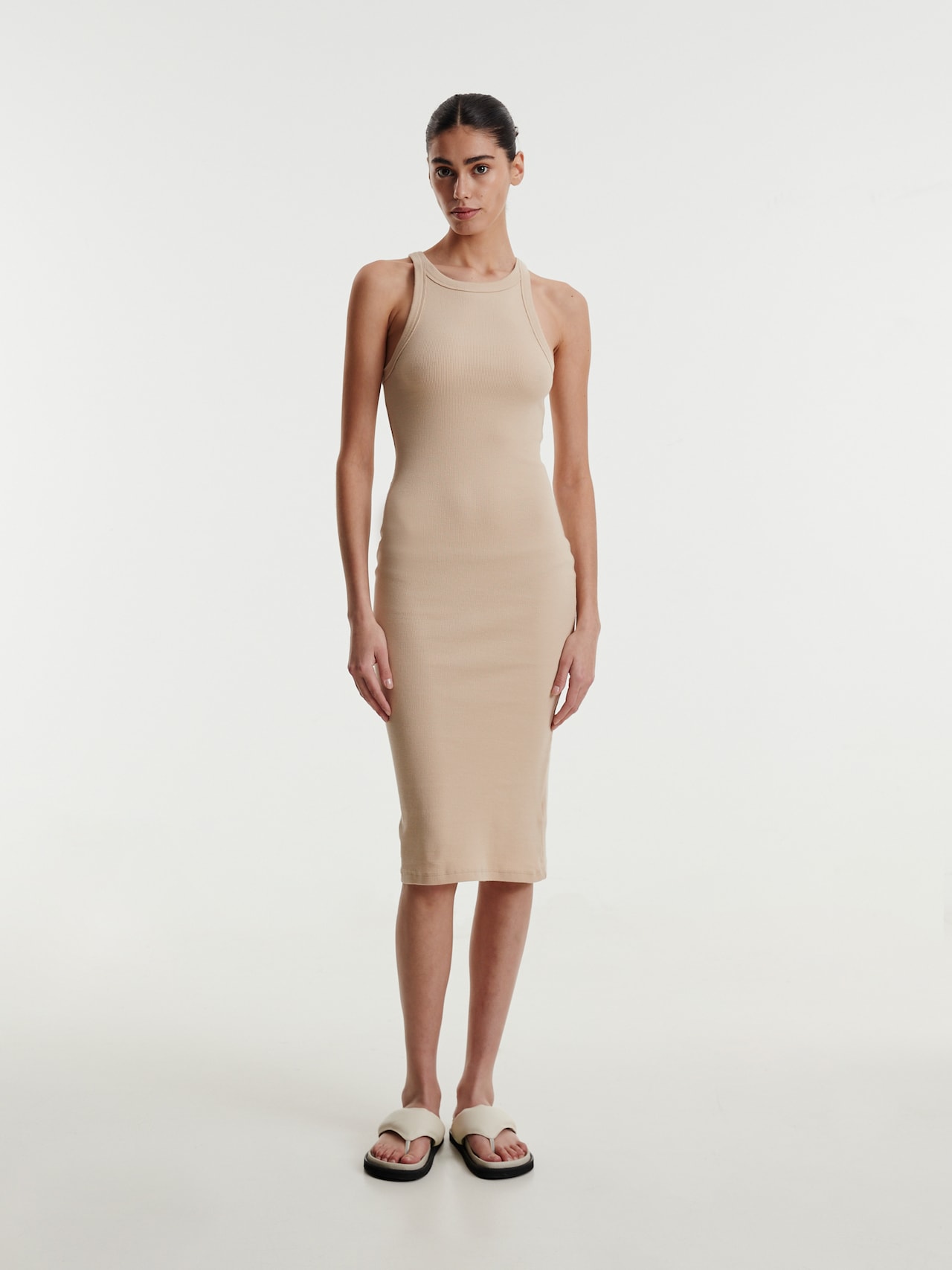 EDITED Jurk 'Anita' Beige