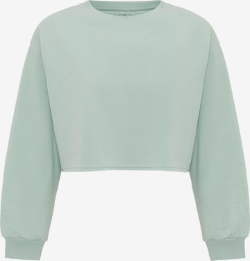 Jacey Quinn Sweatshirt in Green: front