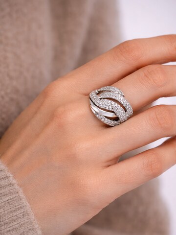 COLLEZIONE ALESSANDRO Ring 'Paris' in Silver