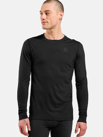 Base layer 'MERINO 200' di ODLO in nero