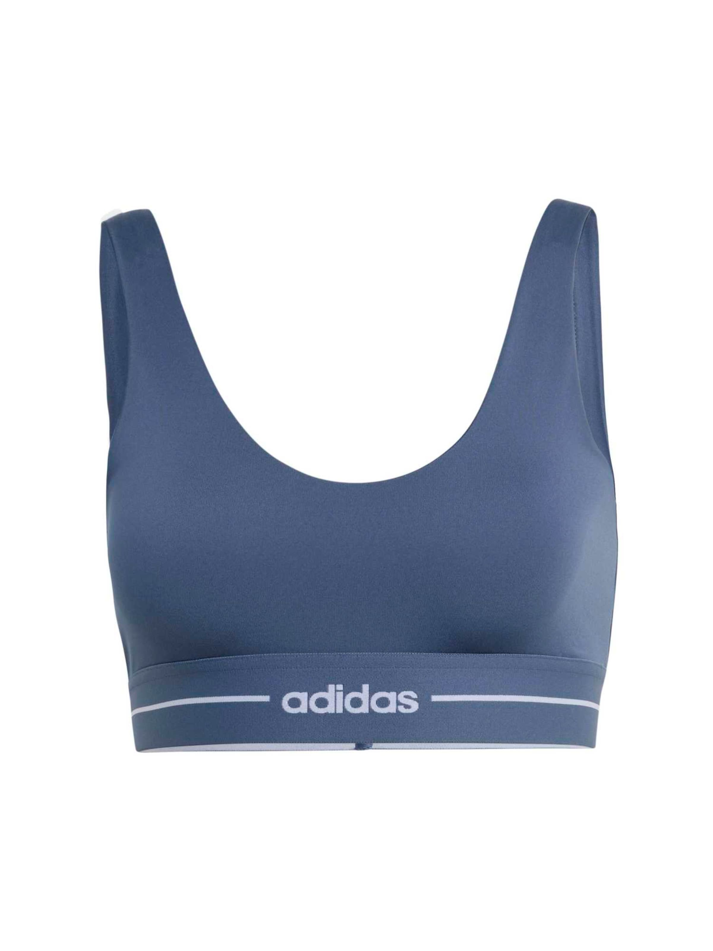 ADIDAS PERFORMANCE Бюстье Спортивный бюстгальтер 'HYG' в Синий: спереди