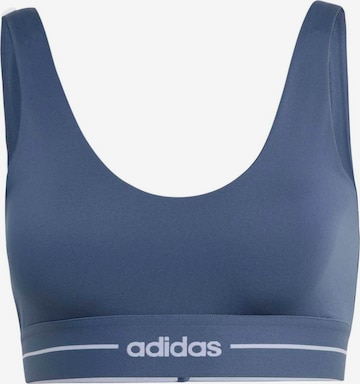 ADIDAS PERFORMANCE Бюстье Спортивный бюстгальтер 'HYG' в Синий: спереди