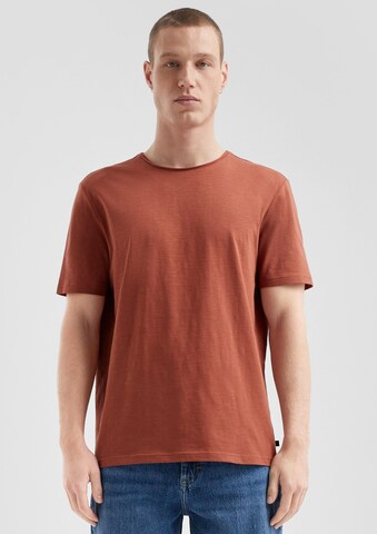T-Shirt QS en rouge : devant