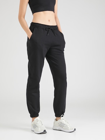 Effilé Pantalon de sport 'CAS  F475' 4F en noir : devant