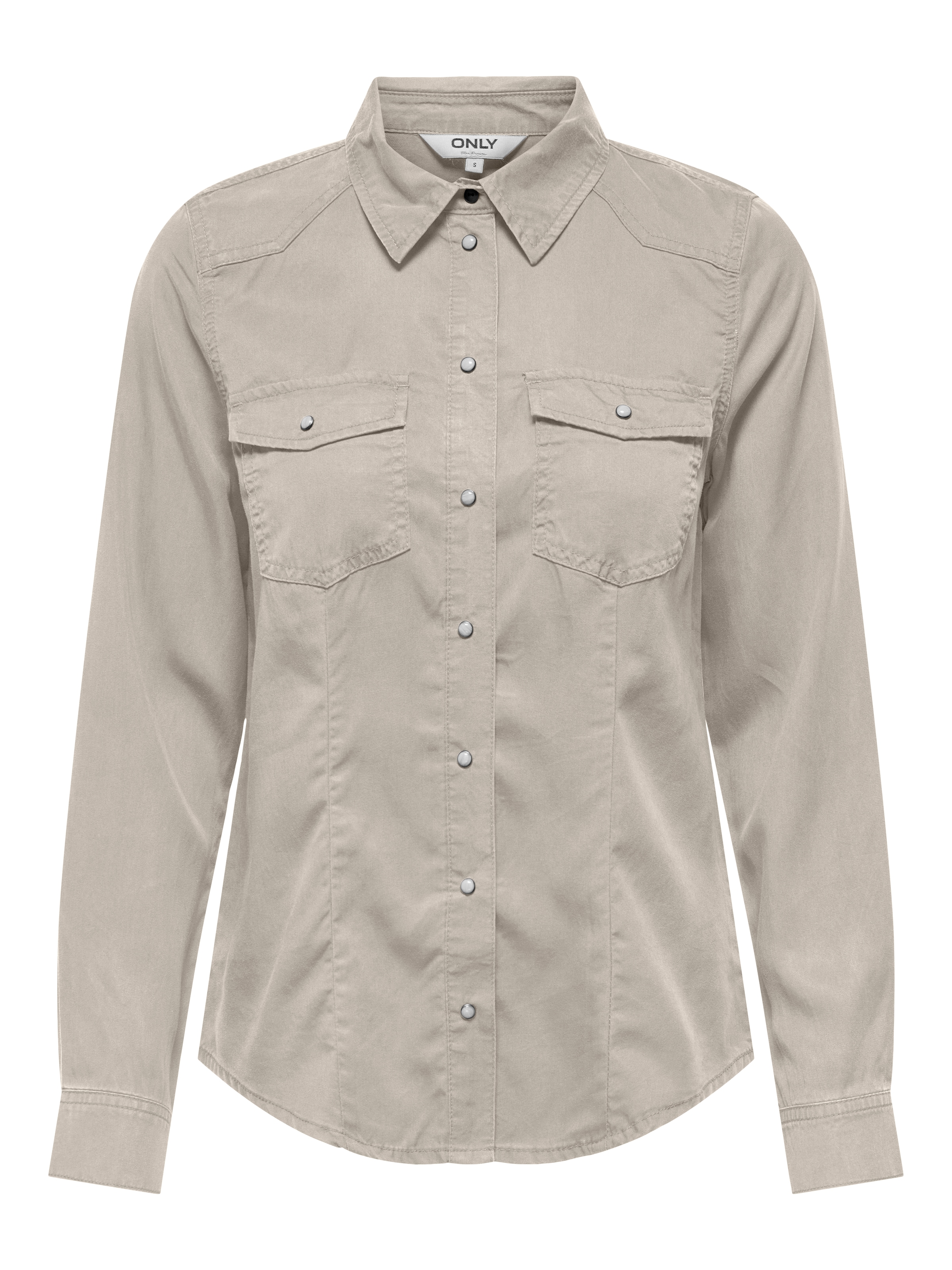 ONLY Blouse 'ONLALEXA' in Grey: front