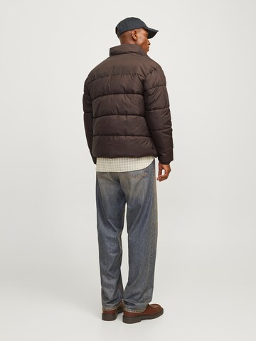 JACK & JONES Vinterjakke 'JJMoon' i brun