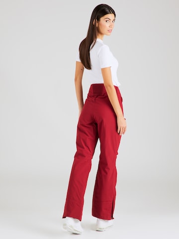 PROTEST Regular Workout Pants 'CINNAMON' in Red