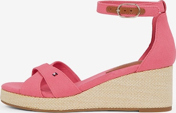 TOMMY HILFIGER - Sandália em rosa: frente