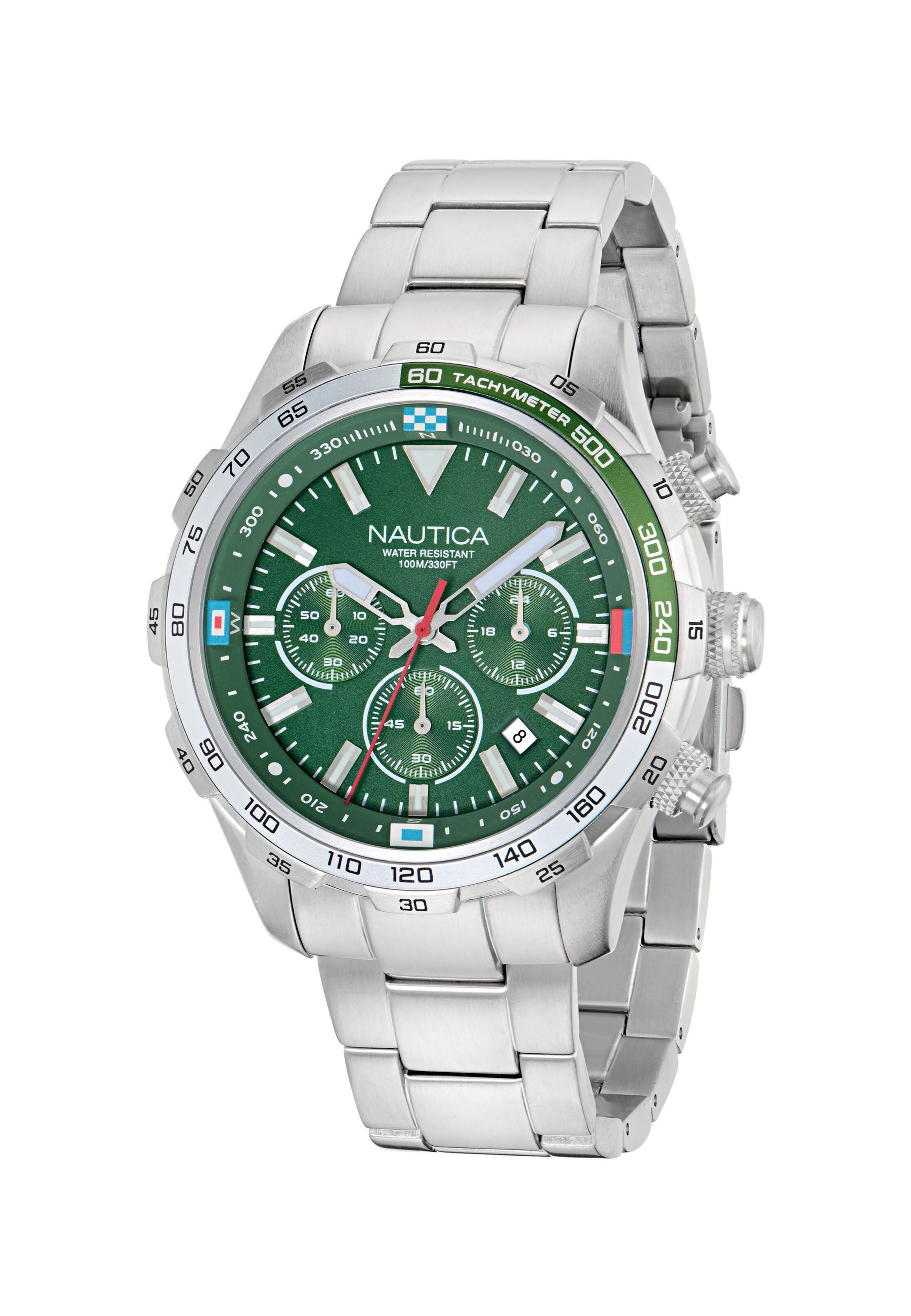 Orologio analogico di NAUTICA in argento: frontale