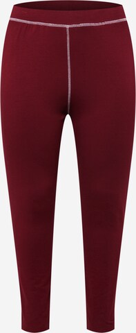 Public Desire Curve Skinny Legginsy w kolorze fioletowy: przód