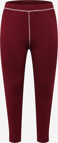 Public Desire Curve Skinny Leggings in Purple: front