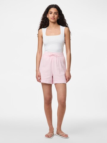 Loosefit Pantalon 'PCSastina' PIECES en rose