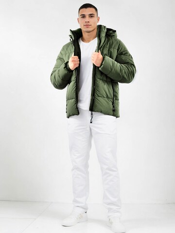 Arctic Seven Winterjas in Groen