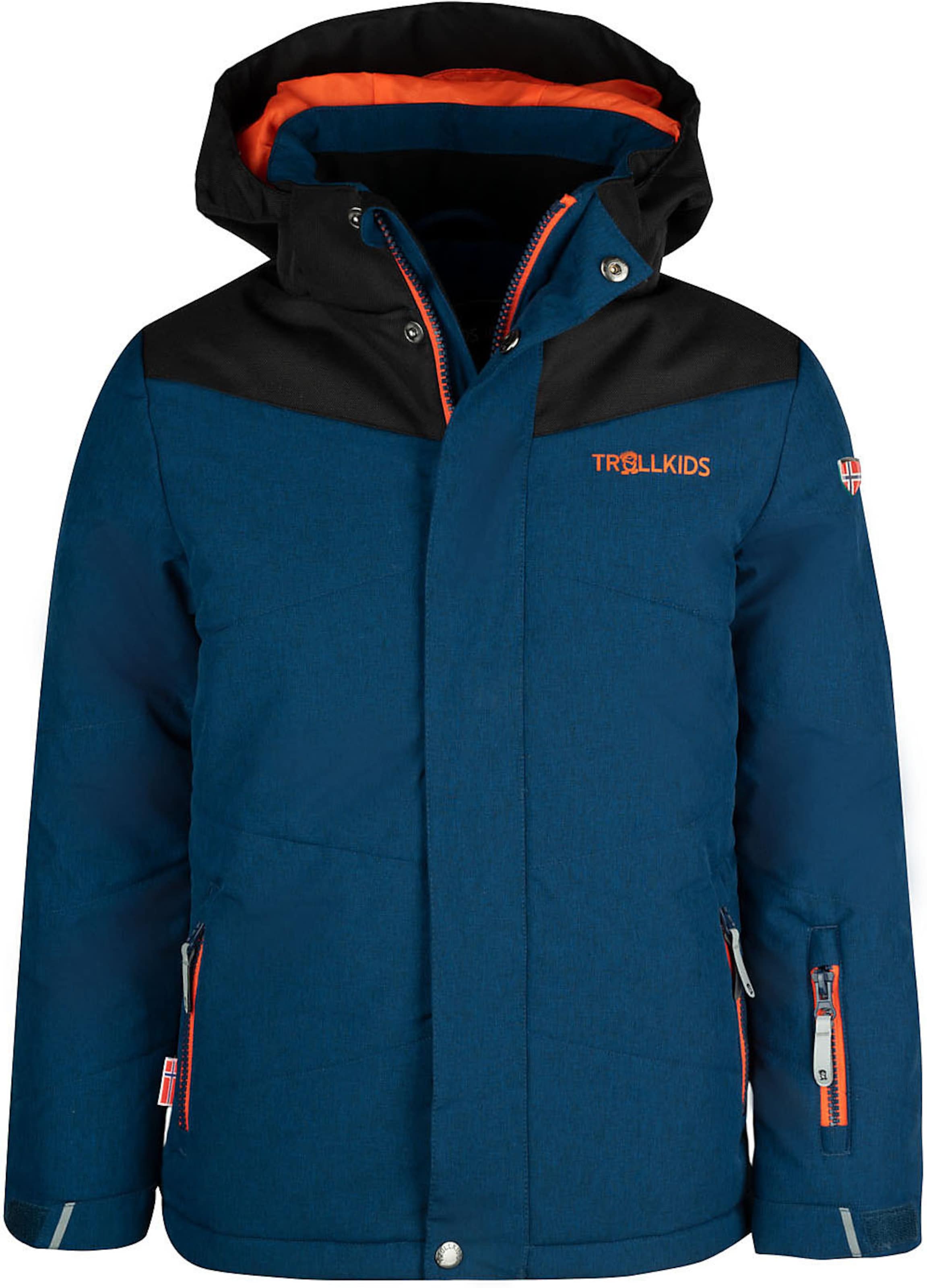 TROLLKIDS Outdoorjacke 'Norefjell' in Blau: Vorderseite