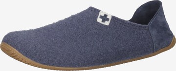 Living Kitzbühel Slippers in Blue: front