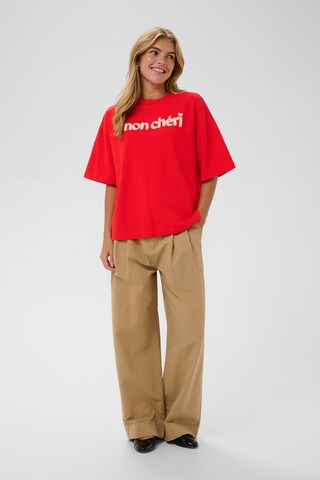 SAINT TROPEZ Sweatshirt 'PannaSZ' in Red