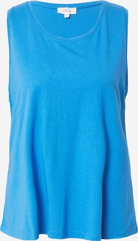 Top di s.Oliver in blu: frontale