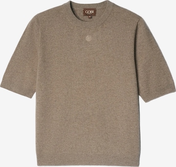 GOBI Cashmere Pullover in Grau: Vorderseite