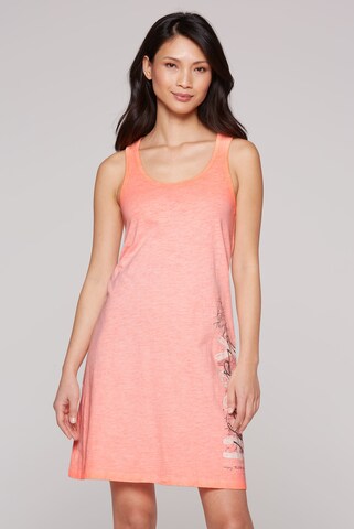 Soccx Summer Dress in Orange: front