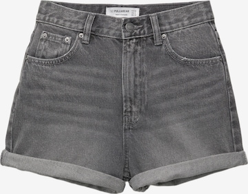 Pull&Bear Regular Farkut värissä harmaa: etupuoli