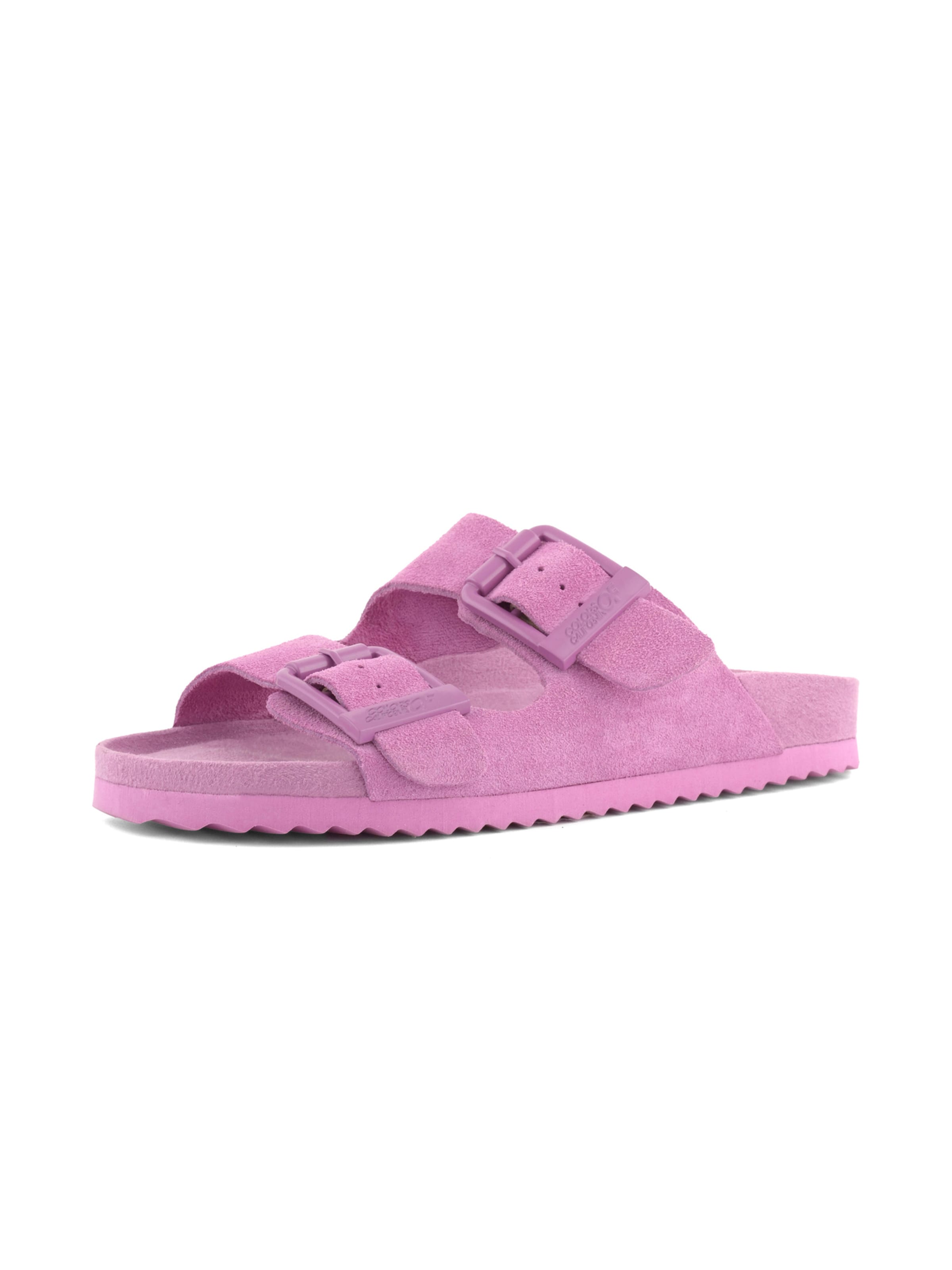 COLORS OF CALIFORNIA - Sapato aberto em rosa: frente