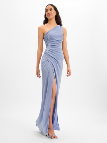 Marie Lund Evening Dress in Blue