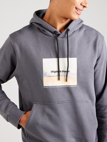 JACK & JONES - Sweatshirt 'JORVesterbro Newton' em cinzento