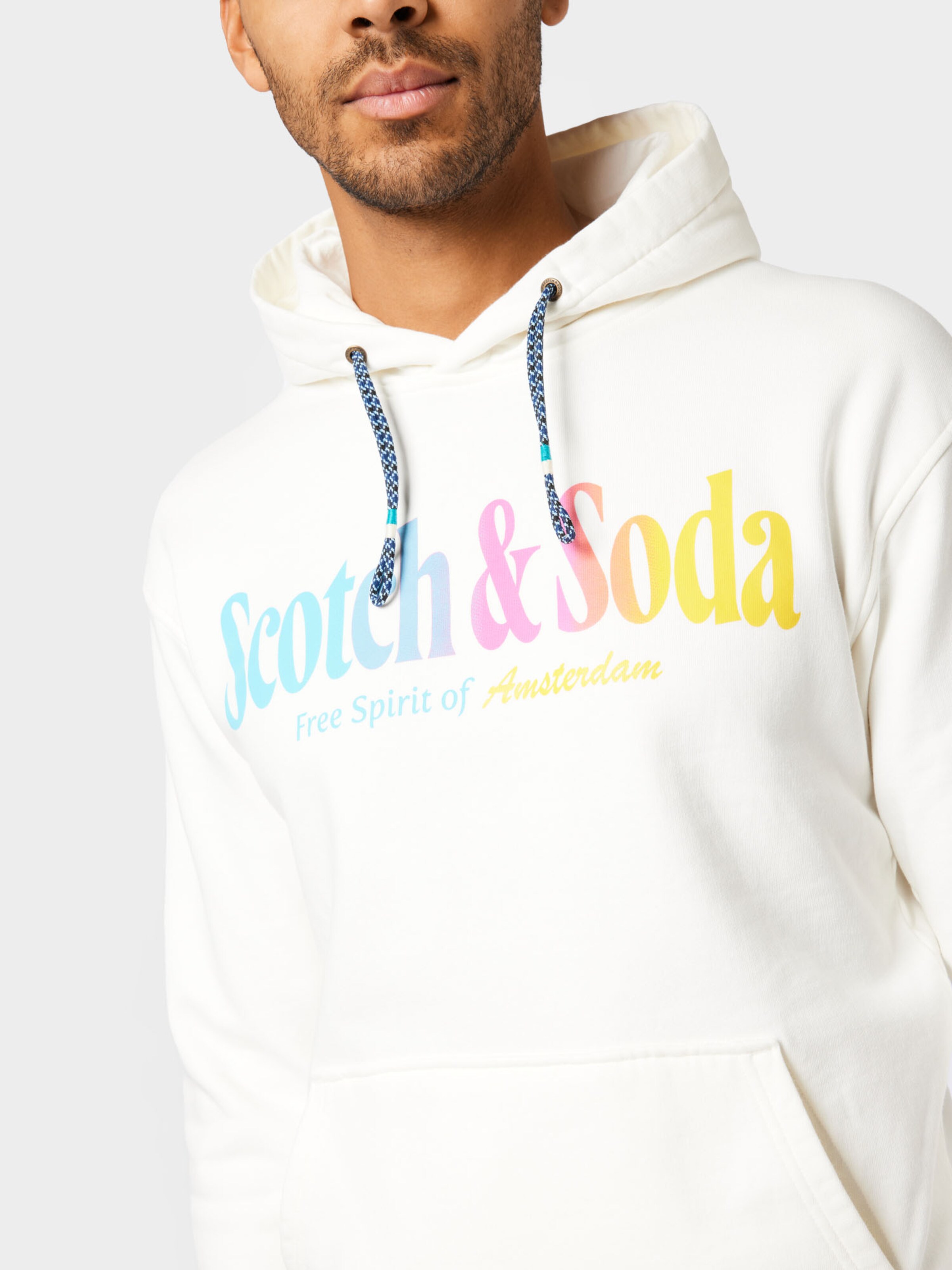 Homme Sweat-shirt SCOTCH & SODA en Blanc 