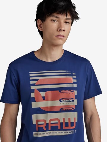 T-Shirt G-Star RAW en bleu