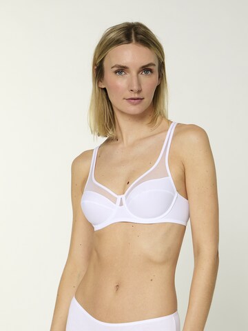 Nur Die - Clásico Sujetador ' Pure Elegance ' en blanco: frente