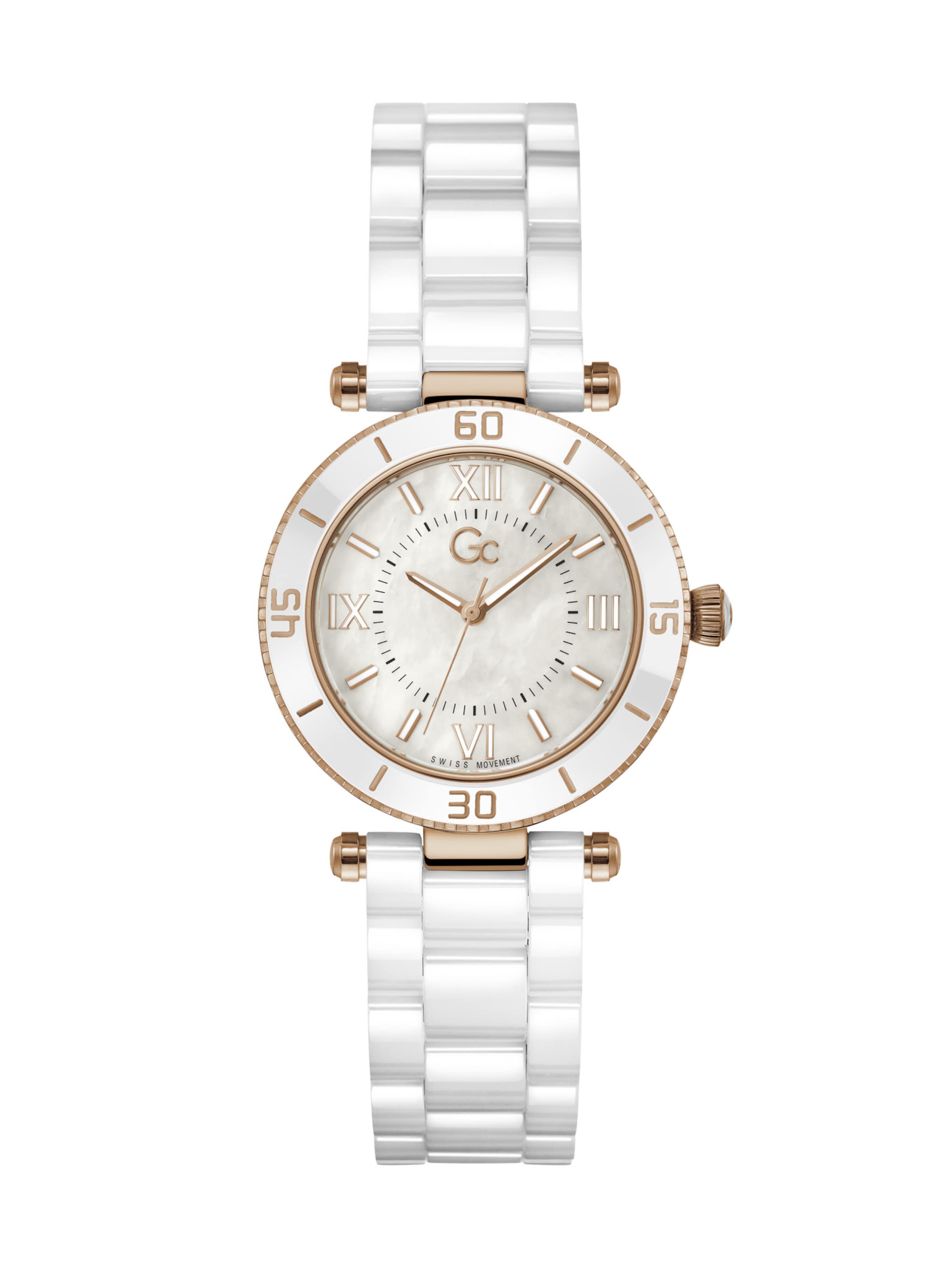 Gc Uhr  'Muse' in Silber: Vorderseite