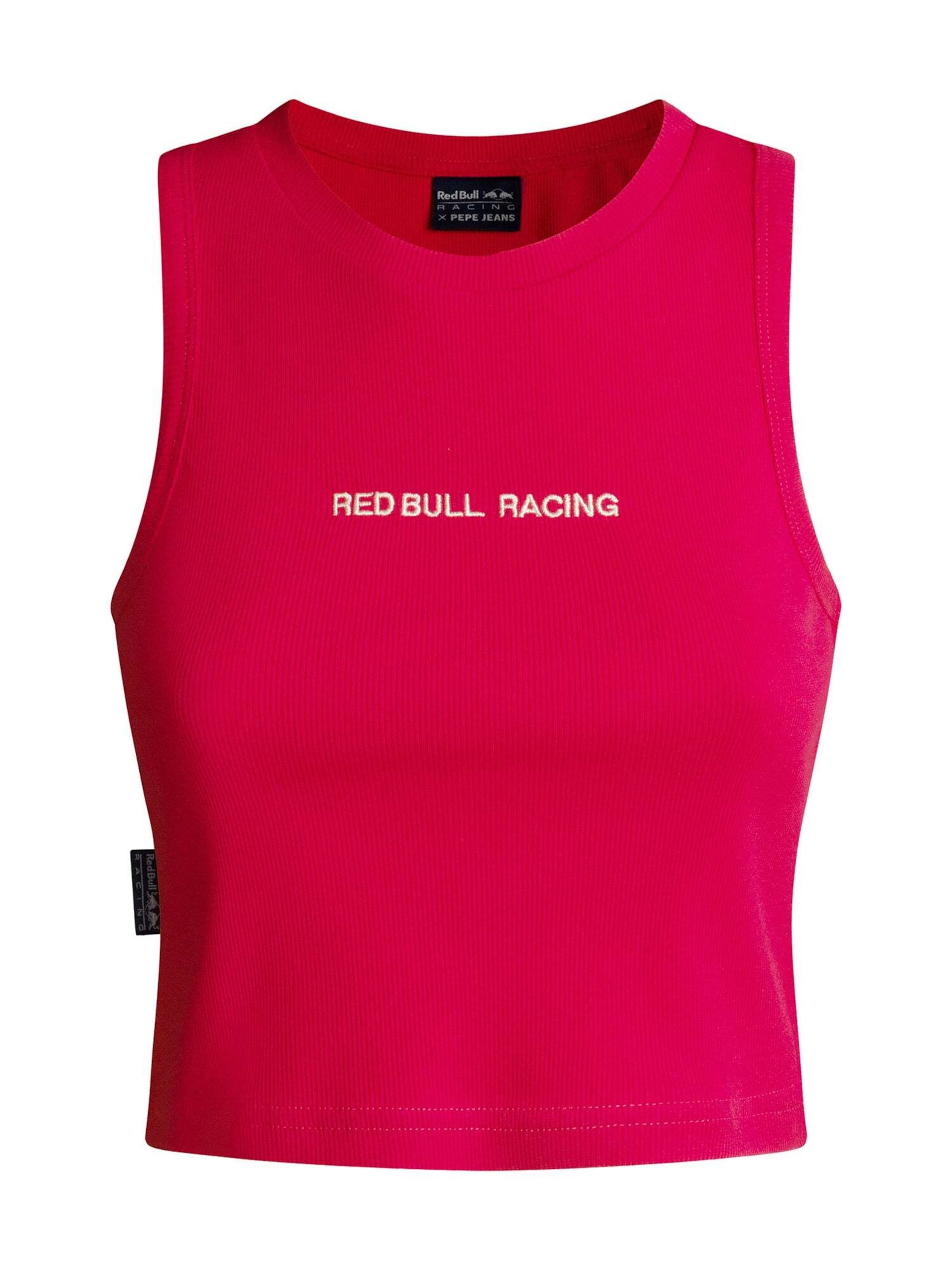 Maglietta di Red Bull Racing x Pepe Jeans in rosa: frontale