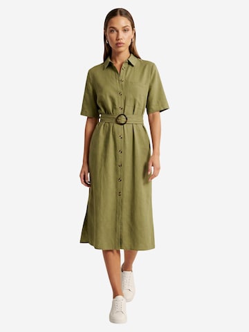Abito di Jaqueline de Yong in verde: frontale