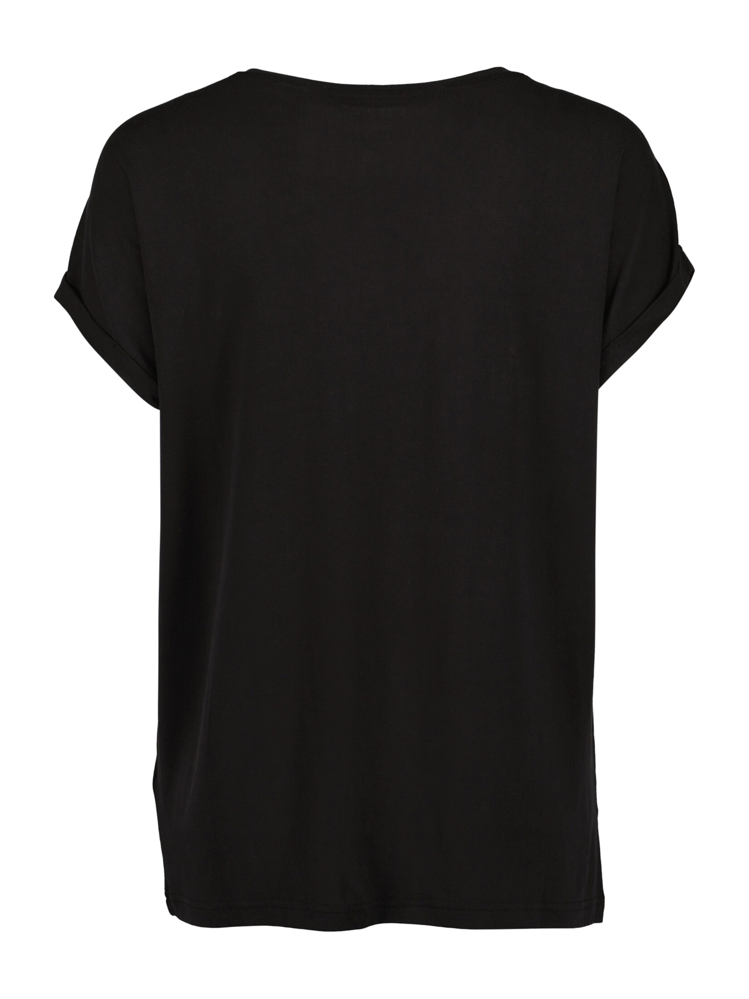 BLUE SEVEN Μπλουζάκι σε μαύρο