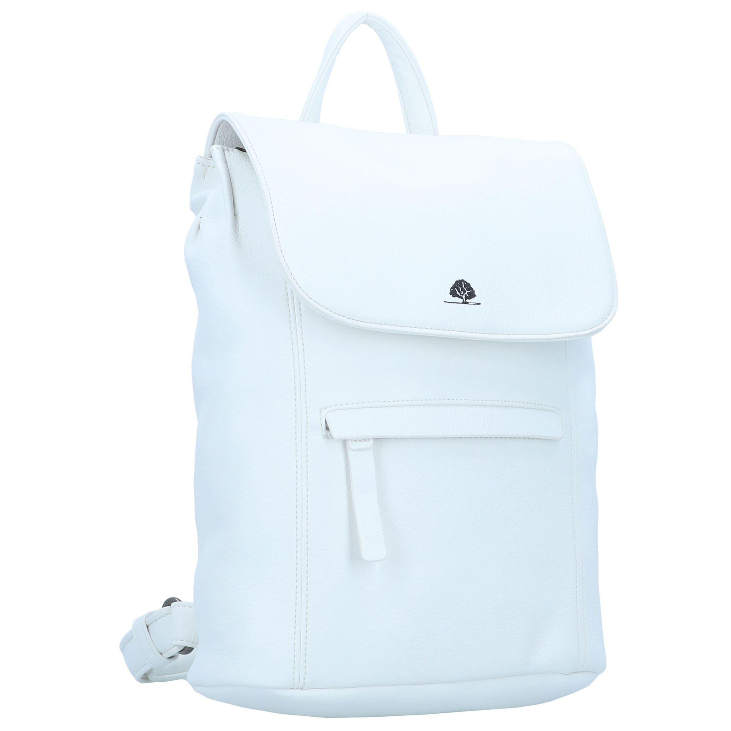 GREENBURRY Backpack 'Mad'l Dasch Fanzi' in White