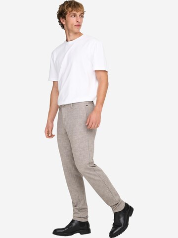 Only & Sons Shirt 'Caspian'‌‌‌‌ in Weiß