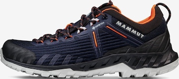 MAMMUT Halbschuh ‘Alnasca Knit III Low GTX’ in Blau: Vorderseite