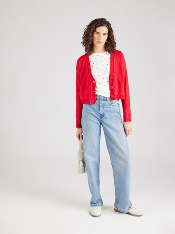 Miss Selfridge Knit cardigan in Red