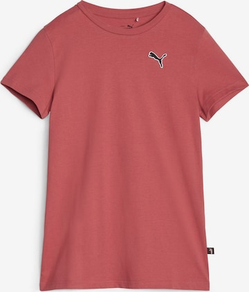 T-shirt 'Better Essentials' PUMA en rouge : devant