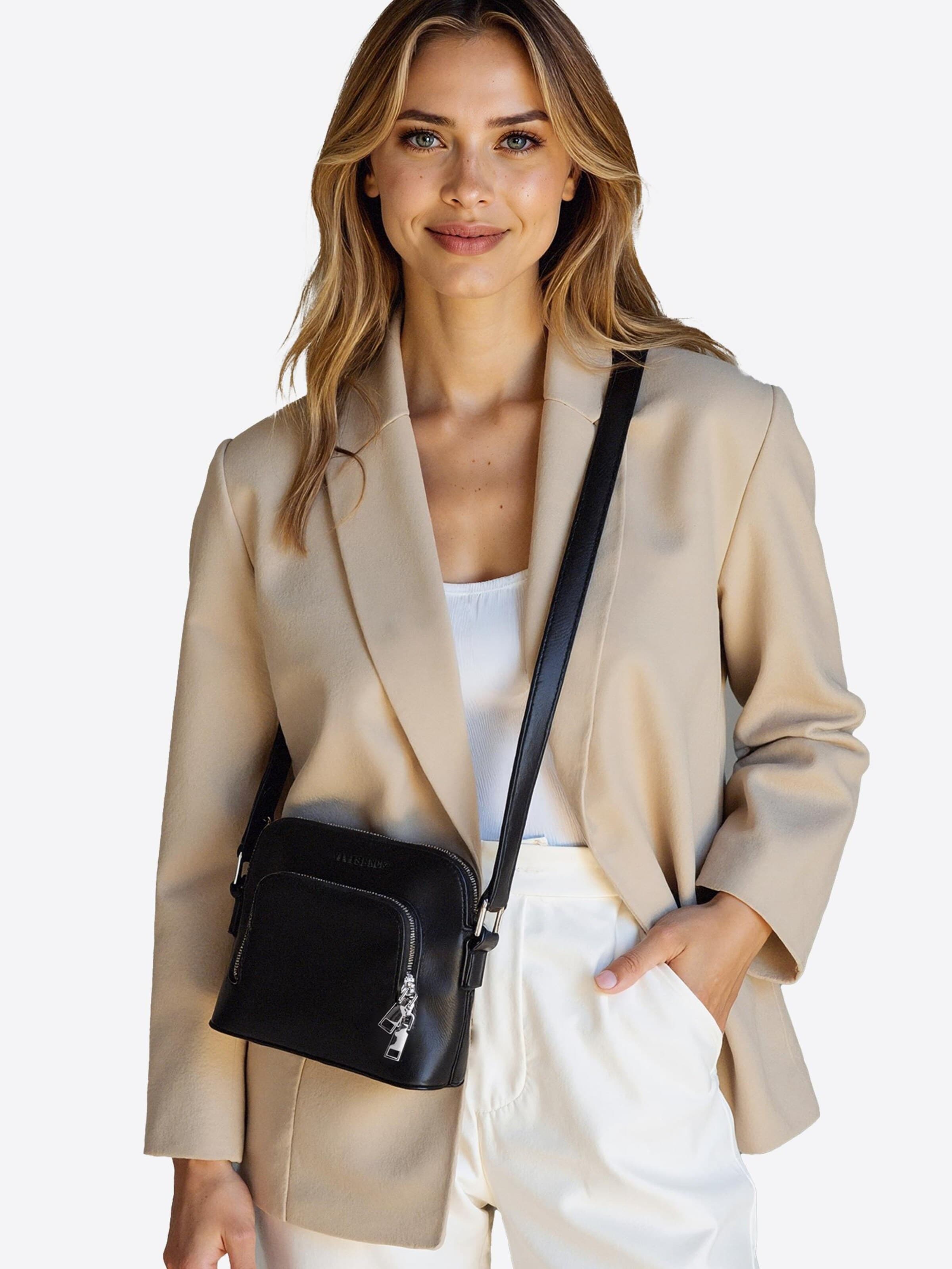 Vivisence Handtasche 'T0002'‌ in Schwarz: Vorderseite