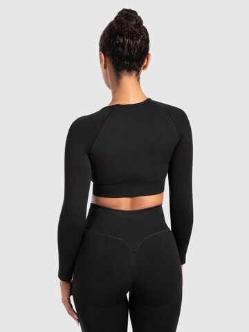 T-shirt fonctionnel 'Maysa' Smilodox en noir