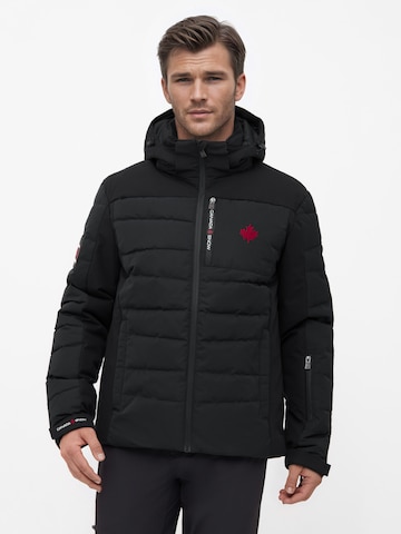 CANADA SNOW Winterjas 'JOSH' in Zwart: voorkant