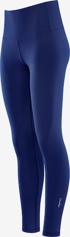 Winshape Skinny Workout Pants 'AEL112C' in Blue