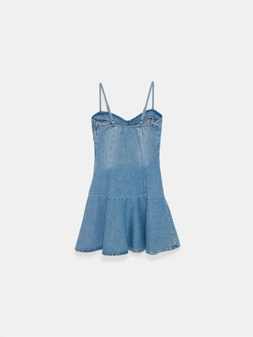 Dilvin Jurk 'Mini' in Blauw