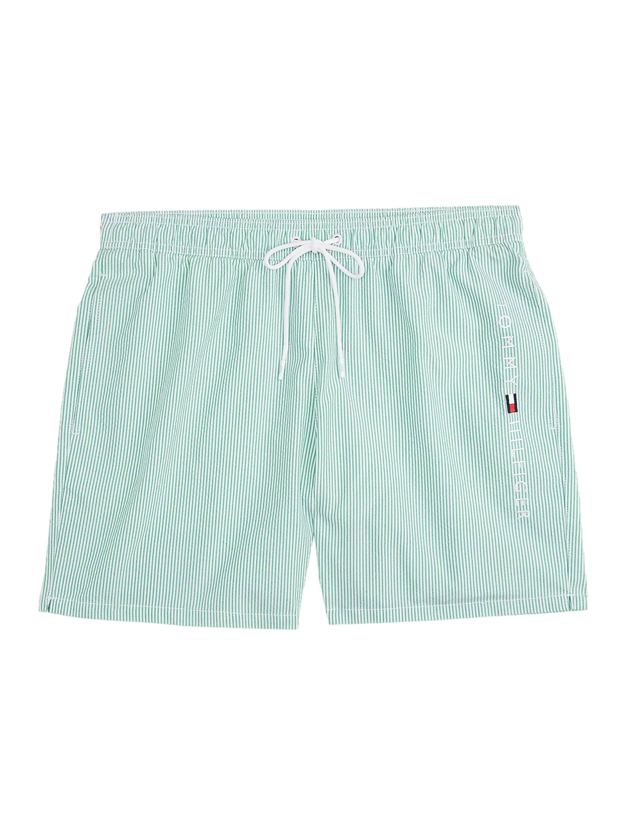 TOMMY HILFIGER Shorts de bain en vert clair, Vue avec produit